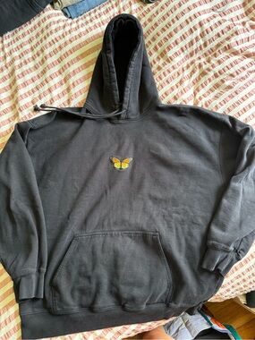 Brandy Melville black oversized hoodie
